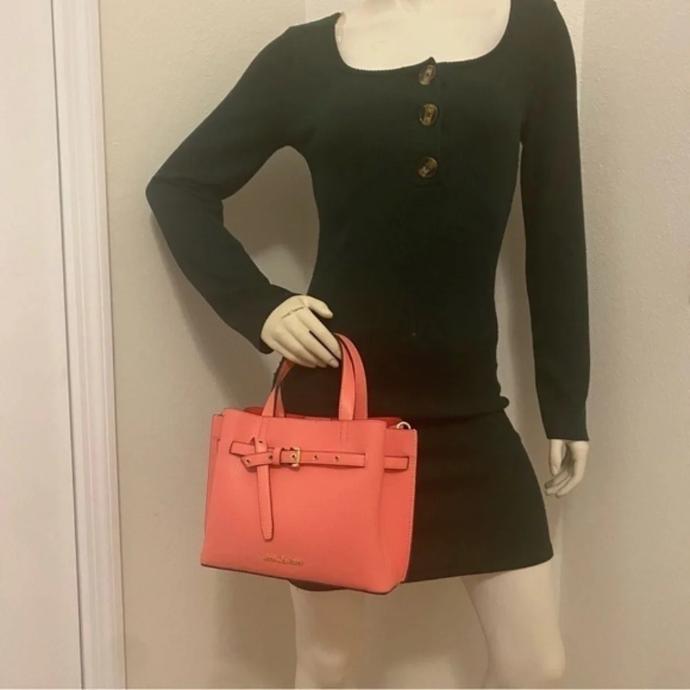 New Michael Kors Emilia Small Logo Satchel bag